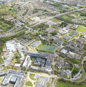 UCD Campus aerial photo